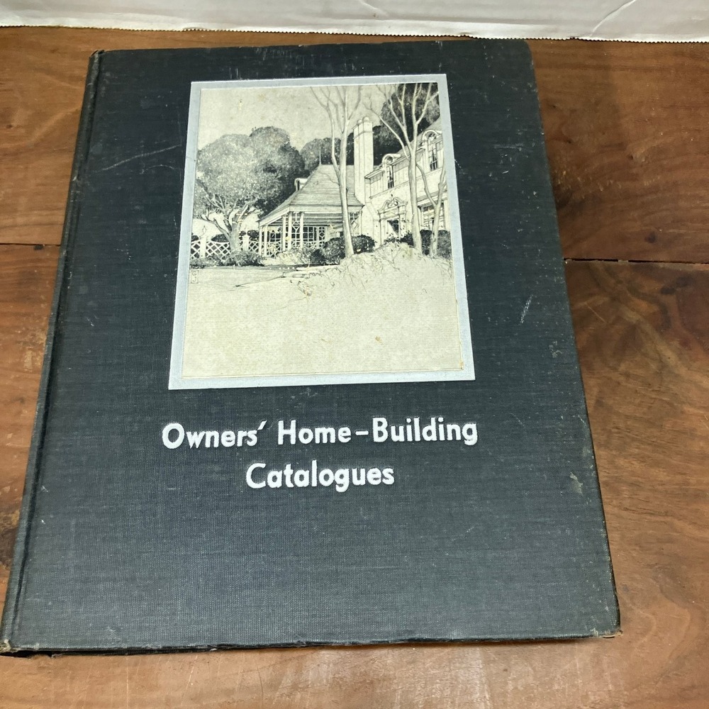 Owners' Home-Building Catalogues 1937 Vintage Home Design Architecture Decor